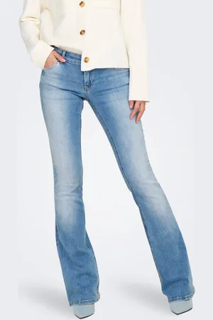ONLY Onlblush Lav Talje Flared Fit Jeans