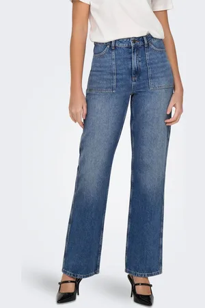 ONLY Jdymaya Høj Talje Wide Leg Fit Jeans