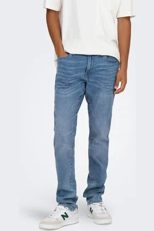 Only & Sons Onsloom Lav Talje Slim Fit Jeans