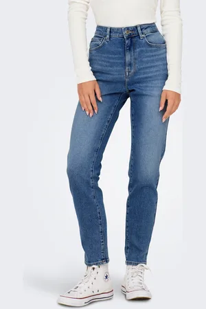 ONLY Onlemily Høj Talje Straight Fit Jeans