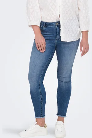 ONLY Carwilly Mellemhøj Talje Skinny Fit Jeans