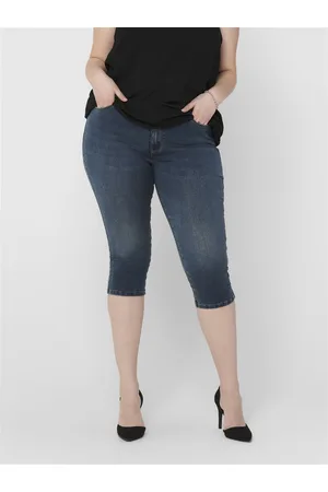 ONLY Caraugusta Høj Talje Skinny Fit Denim-shorts