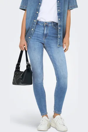 ONLY Jdyfina Mellemhøj Talje Skinny Fit Jeans