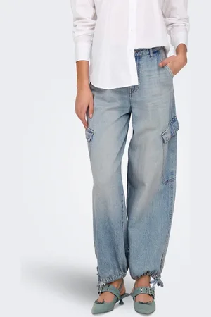 ONLY Onlpernille Høj Talje Wide Leg Fit Jeans