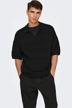 Only & Sons Onsgrayson Strikket Poloshirt