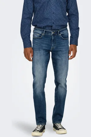 Only & Sons Onsweft Mellemhøj Talje Regular Fit Jeans