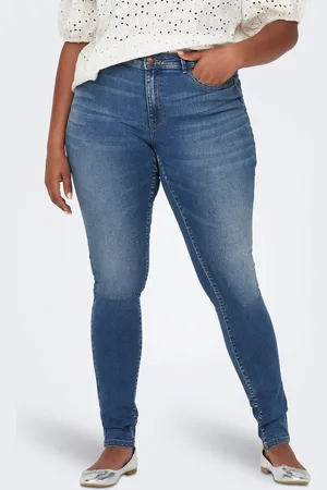 ONLY Carsally Mellemhøj Talje Skinny Fit Jeans