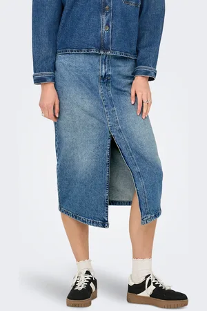 ONLY Onlenya Denim-nederdel
