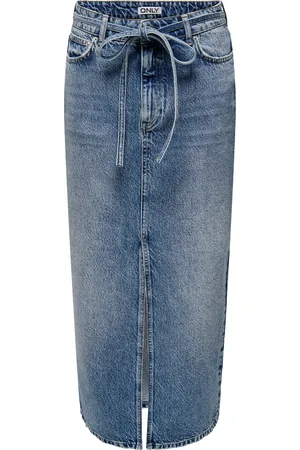 ONLY Cargianna Denim-nederdel