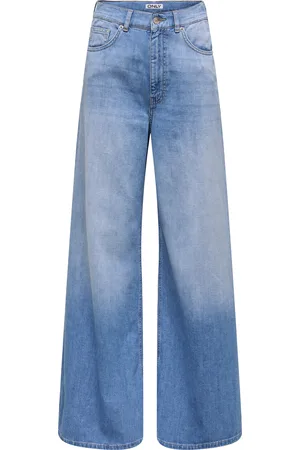 ONLY Onlgiulia Høj Talje Wide Leg Fit Jeans