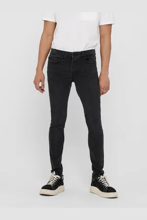 Only & Sons Onswarp Normal Talje Skinny Fit Jeans