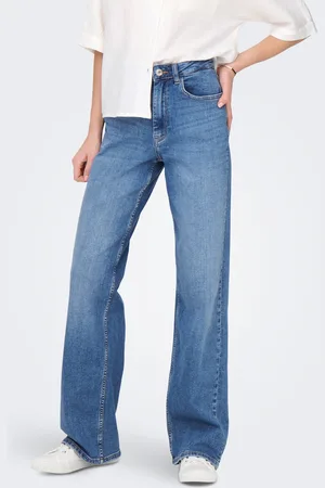 ONLY Onljudith Høj Talje Wide Leg Fit Jeans