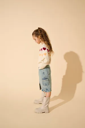 ONLY Kogposey Denim-nederdel