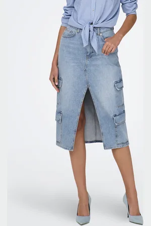 ONLY Onlposey Denim-nederdel