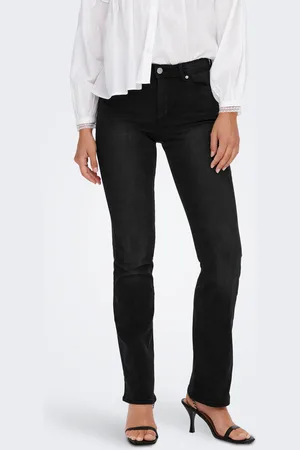 ONLY Onlwauw Høj Talje Flared Fit Jeans