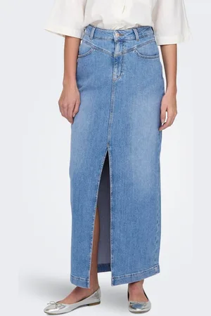 ONLY Onlmylah Denim-nederdel
