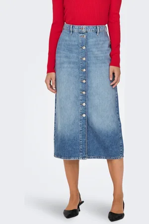 ONLY Onlcece Denim-nederdel