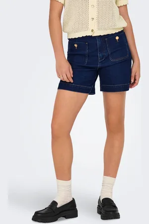 ONLY Onlmadeline Høj Talje Regular Fit Denim-shorts