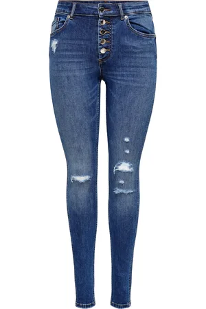 ONLY Onlbobby Mellemhøj Talje Skinny Fit Jeans