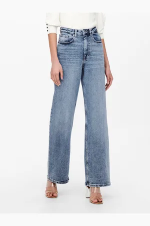 ONLY Onljuicy Høj Talje Wide Leg Fit Jeans