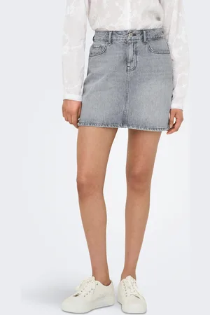 ONLY Onlstella Denim-nederdel