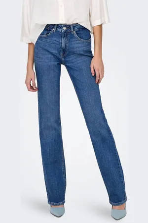 ONLY Onleverly Mellemhøj Talje Bootcut Fit Jeans