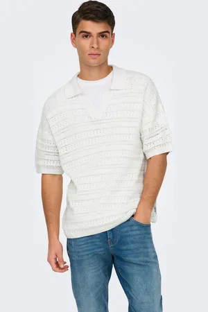 Only & Sons Onsgrayson Strikket Poloshirt