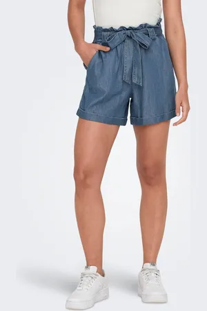 ONLY Onlbea Høj Talje Regular Fit Denim-shorts