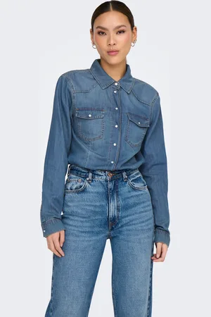 ONLY Onlalice Denim-skjorte