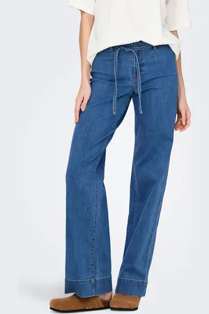 ONLY Onljuicy-wauw Høj Talje Wide Leg Fit Jeans