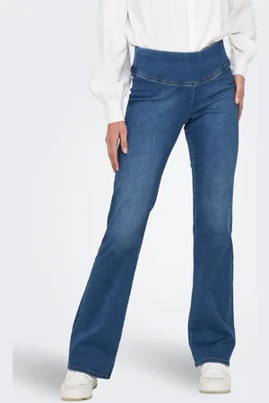 ONLY Onlroyal Mellemhøj Talje Flared Fit Jeans