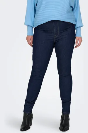 ONLY Carmila-iris Høj Talje Skinny Fit Jeans
