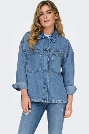 ONLY Onlemmie Denim-skjorte