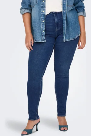 ONLY Carluna Høj Talje Skinny Fit Jeans