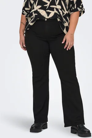 ONLY Carthunder Mellemhøj Talje Flared Fit Jeans
