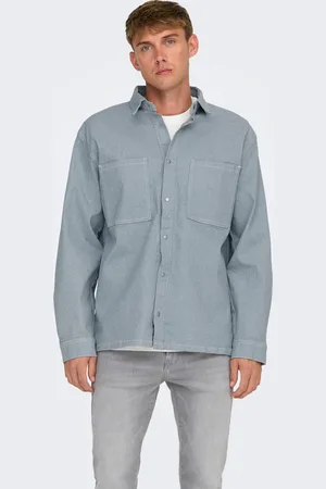 Only & Sons Onsdago Denim-skjorte