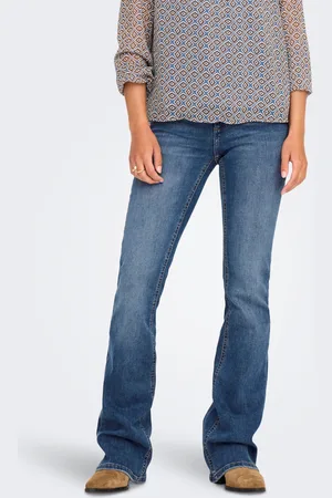 ONLY Onlblush Mellemhøj Talje Flared Fit Jeans