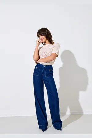 ONLY Onlmadeline Høj Talje Wide Leg Fit Jeans