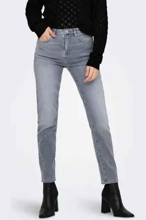 ONLY Onlemily Høj Talje Straight Fit Jeans