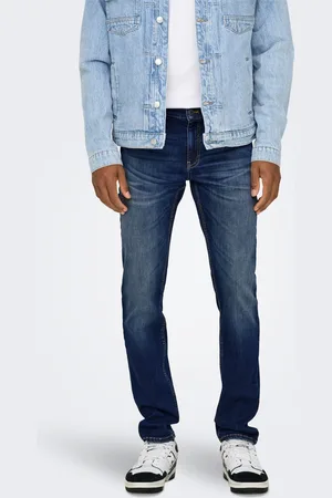 Only & Sons Onsloom Lav Talje Slim Fit Jeans