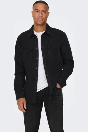 Only & Sons Onsbane Denim-skjorte