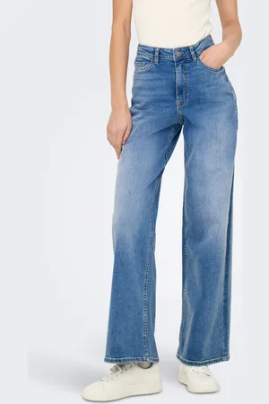ONLY Jdyfelina-fina Høj Talje Wide Leg Fit Jeans