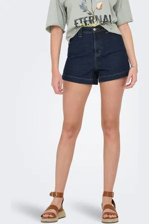 ONLY Onlparis Høj Talje Regular Fit Denim-shorts