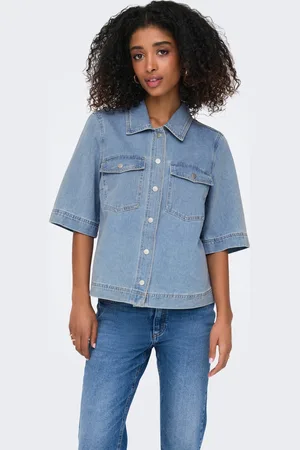 ONLY Onlbelle Denim-skjorte