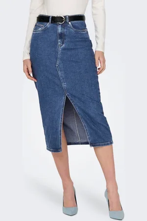 ONLY Onlsiri Denim-nederdel