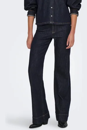 ONLY Onljuicy Høj Talje Wide Leg Fit Jeans