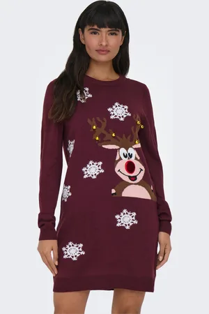 ONLY Onlxmas Kort Kjole