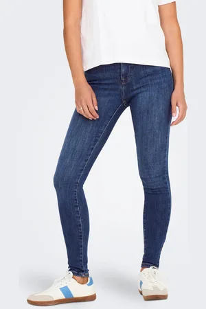 ONLY Onlpower Mellemhøj Talje Skinny Fit Jeans
