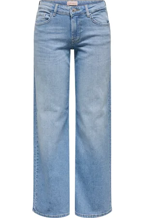 ONLY Onljudy-o Lav Talje Straight Fit Jeans
