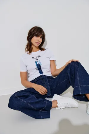 ONLY Onlmadison Høj Talje Wide Leg Fit Jeans